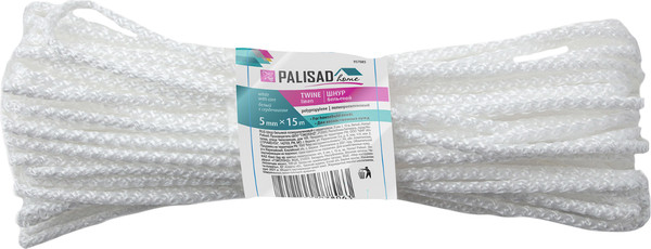 Изображение товара Шнур хозяйственный Palisad Бельевой 937085 (15м, белый)