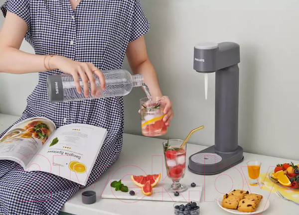 Изображение товара Сифон для газирования воды Philips ADD4901GR/10