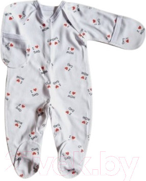 Изображение товара Комбинезон для малышей Sofi Я люблю / 3009 (р.62)