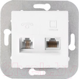 Изображение товара Розетка Bylectrica Уют ТРК-002 / 2.180979 (белый)