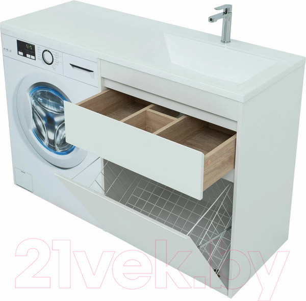 Изображение товара Тумба с умывальником Aquanet Токио 130 R / 239303