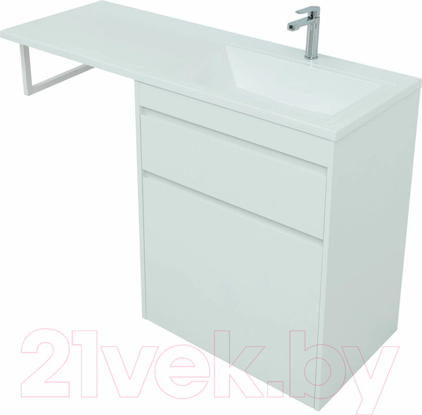 Изображение товара Тумба с умывальником Aquanet Токио 130 R / 239303