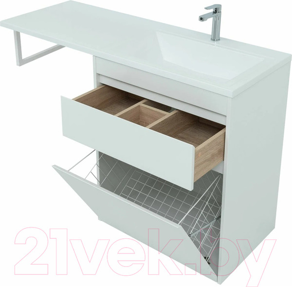 Изображение товара Тумба с умывальником Aquanet Токио 130 R / 239303