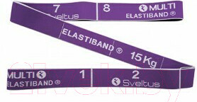 Изображение товара Эспандер Sveltus Elastiband / 0133 (15кг, сиреневый)