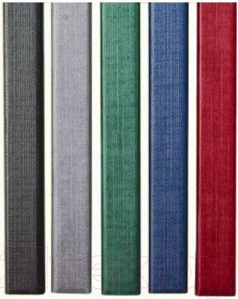 Изображение товара Набор каналов для переплета OPUS Classic Slim 304x7мм / OCHSLIM0730410CZA (10шт, черный)