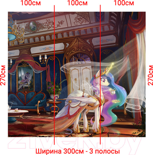 Изображение товара Фотообои листовые Arthata Fotooboi-Edinorog-120 (300x270)