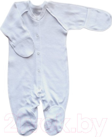 Изображение товара Комбинезон для малышей Sofi 3009-Б (р.56, белый)