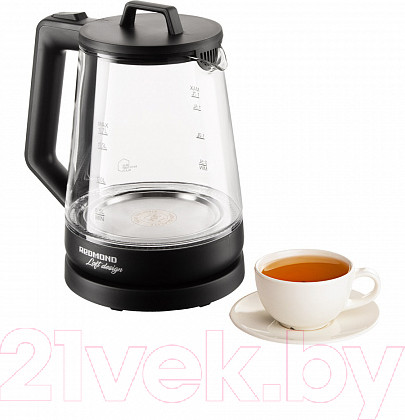 Изображение товара Электрочайник Redmond RK-G191 (черный)
