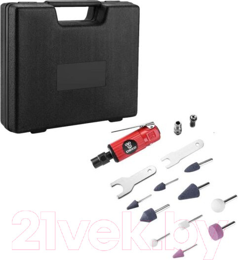 Изображение товара Пневмошлифмашина Deko DKPT02 SET 3 / 018-1102