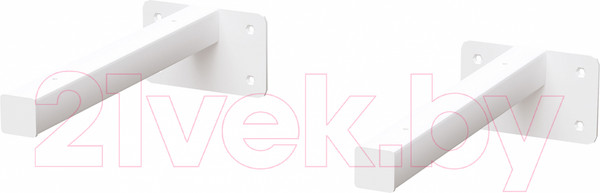 Изображение товара Полкодержатель Millwood 20.1x8 (2шт, белый)