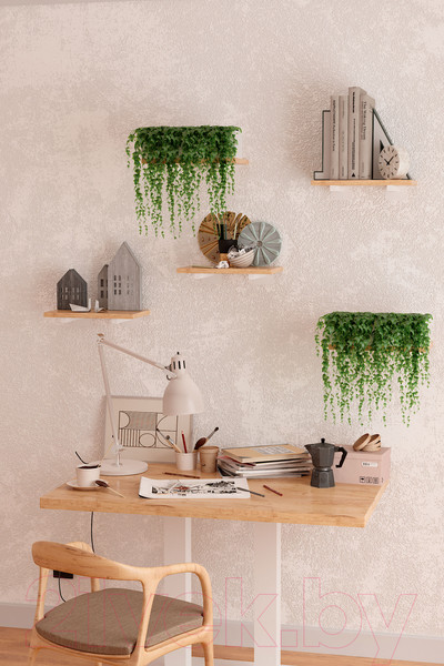 Изображение товара Полкодержатель Millwood 20.1x8 (2шт, белый)