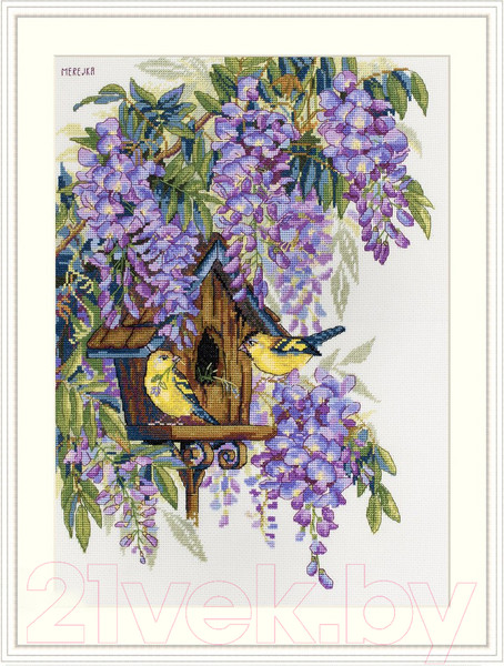 Изображение товара Набор для вышивания Merejka Глициния / K-137