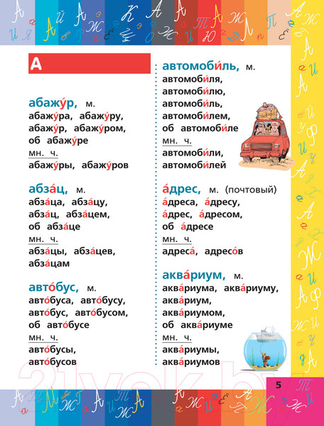 Изображение товара Словарь АСТ Орфографический для начальной школы