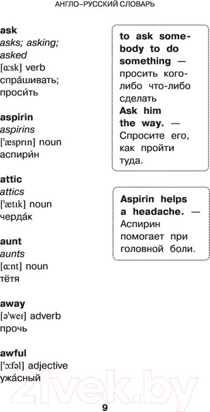 Изображение товара Словарь АСТ Английский язык. 5 в 1
