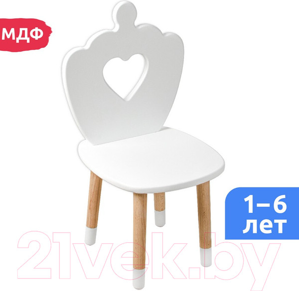 Изображение товара Стул детский Mega Toys Сердце / 71027