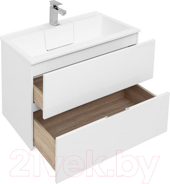 Изображение товара Тумба с умывальником Aquanet Алвита 90 / 238367