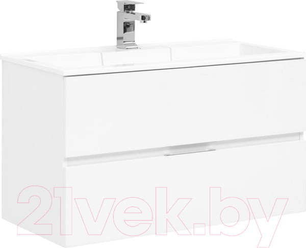 Изображение товара Тумба с умывальником Aquanet Алвита 90 / 238367