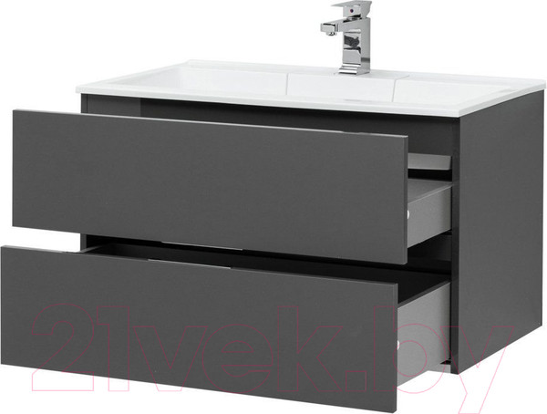 Изображение товара Тумба с умывальником Aquanet Алвита 90 / 242609