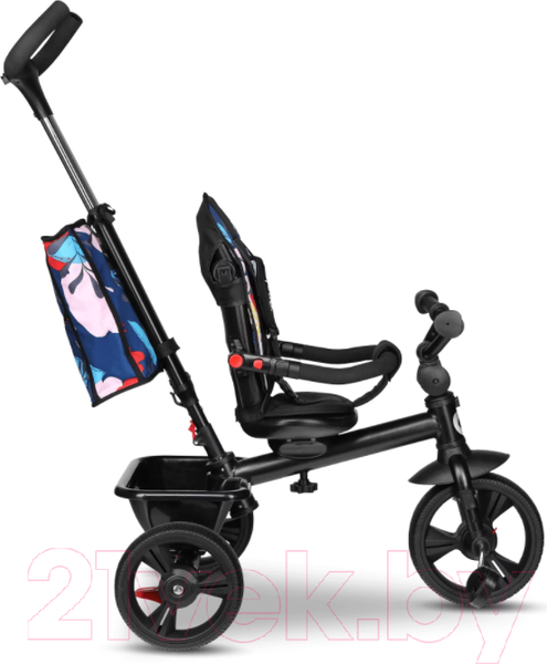 Изображение товара Трехколесный велосипед с ручкой Lionelo Haari Blue Navy