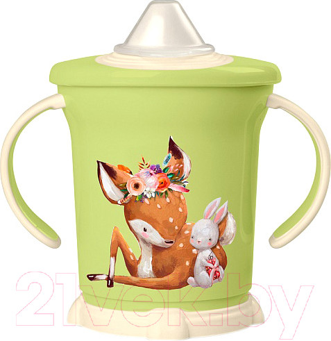 Изображение товара Поильник Пластишка 431304310 (270мл, салатовый)