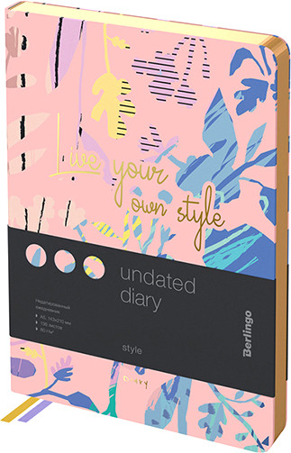 Изображение товара Ежедневник Berlingo Style / UD2_99503 (136л, розовый)