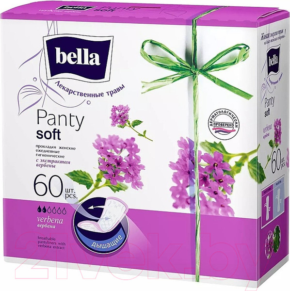 Изображение товара Прокладки ежедневные Bella Panty Herbs Verbena (60шт)