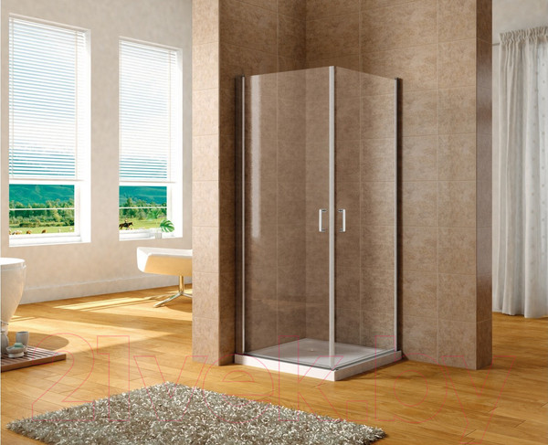 Изображение товара Душевой уголок Aquanet Cinetic 90x90 / 254236