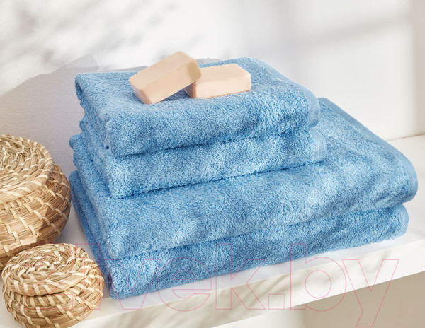 Изображение товара Полотенце Guten Morgen Хоум / ПМФлс-40-70 (флорентийский синий)