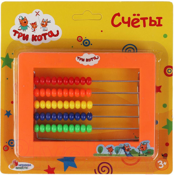 Изображение товара Счеты Играем вместе Три кота / B1367937-R3