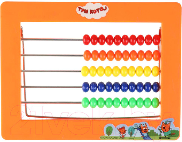 Изображение товара Счеты Играем вместе Три кота / B1367937-R3