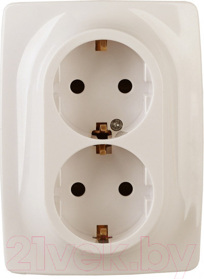Изображение товара Розетка ЭРА Schuko 12-2108-02 / Б0036443 (слоновая кость)