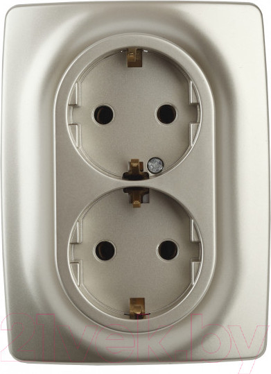 Изображение товара Розетка ЭРА Schuko 12-2108-04 / Б0036445 (шампань)