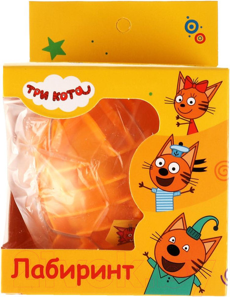 Изображение товара Игра-головоломка Играем вместе Три Кота Шар-лабиринт / B2004071-R2