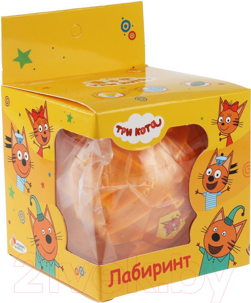 Изображение товара Игра-головоломка Играем вместе Три Кота Шар-лабиринт / B2004071-R2