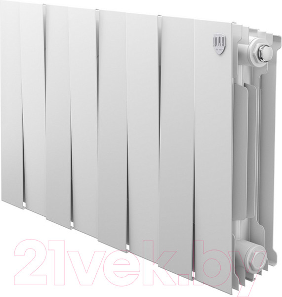 Изображение товара Радиатор биметаллический Royal Thermo PianoForte 300 Bianco Traffico (8 секций)