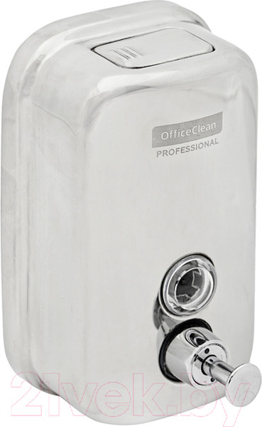 Изображение товара Дозатор OfficeClean Professional наливной механический (0.5л, нержавеющая сталь)