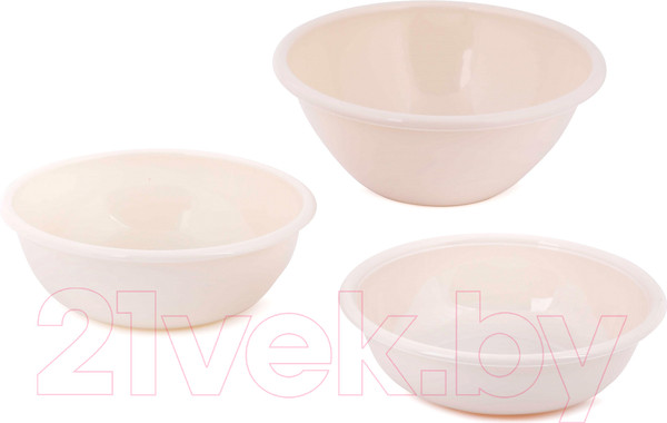 Изображение товара Набор мисок Альтернатива М8089 (бежевый)