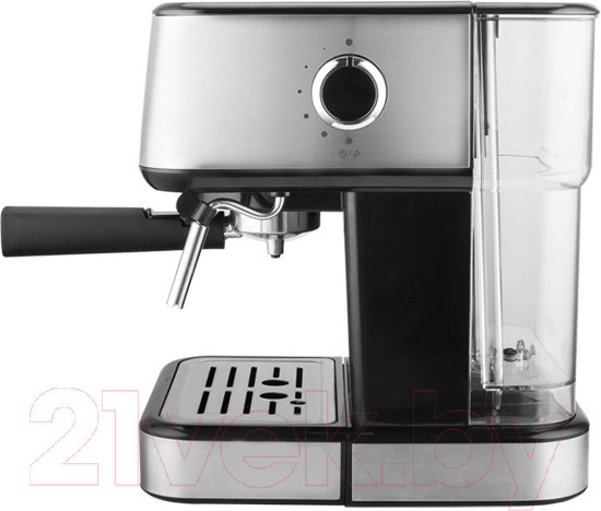 Изображение товара Кофеварка эспрессо BQ CM9000 (сталь/черный)