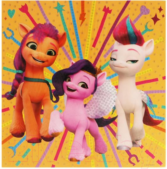 Изображение товара Набор алмазной вышивки MultiArt Мой маленький пони / AM20X20-MLP1