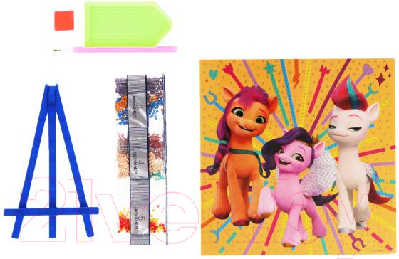 Изображение товара Набор алмазной вышивки MultiArt Мой маленький пони / AM20X20-MLP1