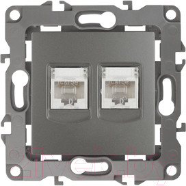 Изображение товара Розетка ЭРА 12-3108-12 / Б0019354 (графит)