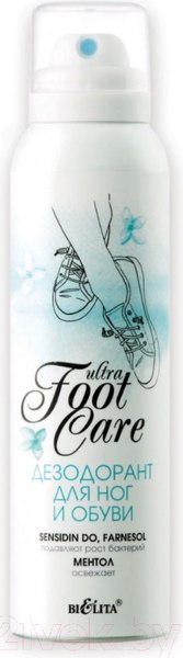 Изображение товара Дезодорант для ног Belita Ultra Foot Care (150мл)