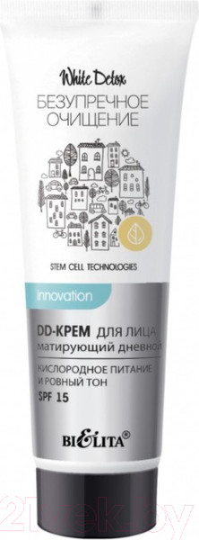 Изображение товара Крем для лица Belita DD-крем Кислородное питание и ровный тон SPF15 (30мл)