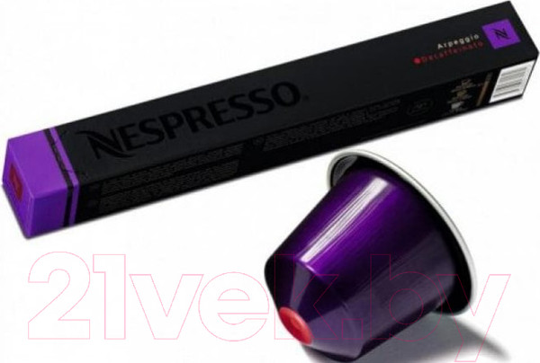 Изображение товара Кофе в капсулах Nespresso Dec. Arpeggio стандарта Nespresso / 43010/2 (10x5.5г)