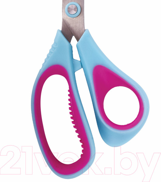 Изображение товара Ножницы канцелярские Brauberg Extra / 236452 (бирюзовый/фиолетовый)