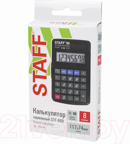 Изображение товара Калькулятор Staff STF-899