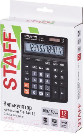 Изображение товара Калькулятор Staff STF-444-12