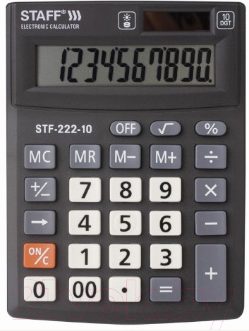 Изображение товара Калькулятор Staff Plus STF-222 / 250419