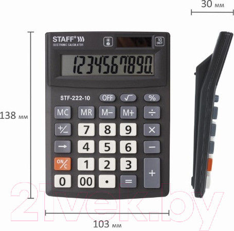 Изображение товара Калькулятор Staff Plus STF-222 / 250419