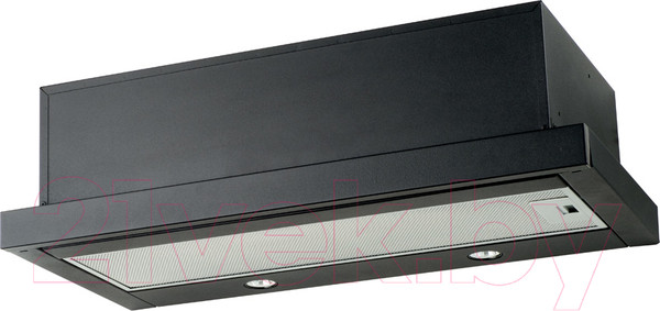 Изображение товара Вытяжка телескопическая Akpo Light Eco Glass Twin 60 WK-7 Т-300 (черный)